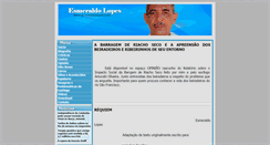 Desktop Screenshot of esmeraldolopes.com